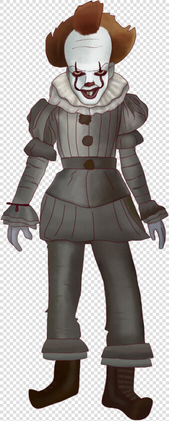 Here We Have Pennywise From The October 2017 Movie   Halloween Costume  HD Png DownloadTransparent PNG