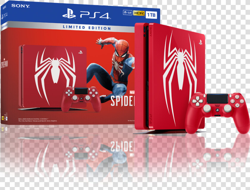 Transparent Spider man Ps4 Png   Spider Man Ps4 Console  Png DownloadTransparent PNG