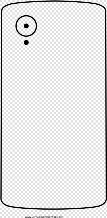 Smartphone Coloring Page   Smartphone  HD Png DownloadTransparent PNG