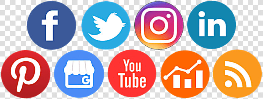 Social Media Icons   Social Media Platforms Logos  HD Png DownloadTransparent PNG