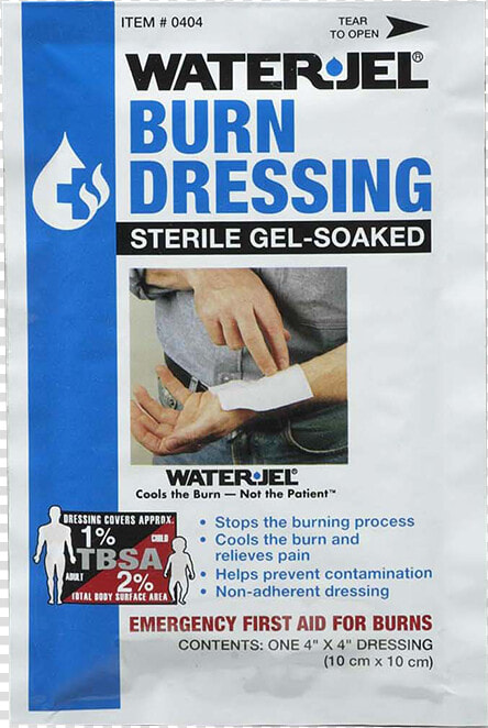4    Waterjel Burn Dressing  HD Png DownloadTransparent PNG