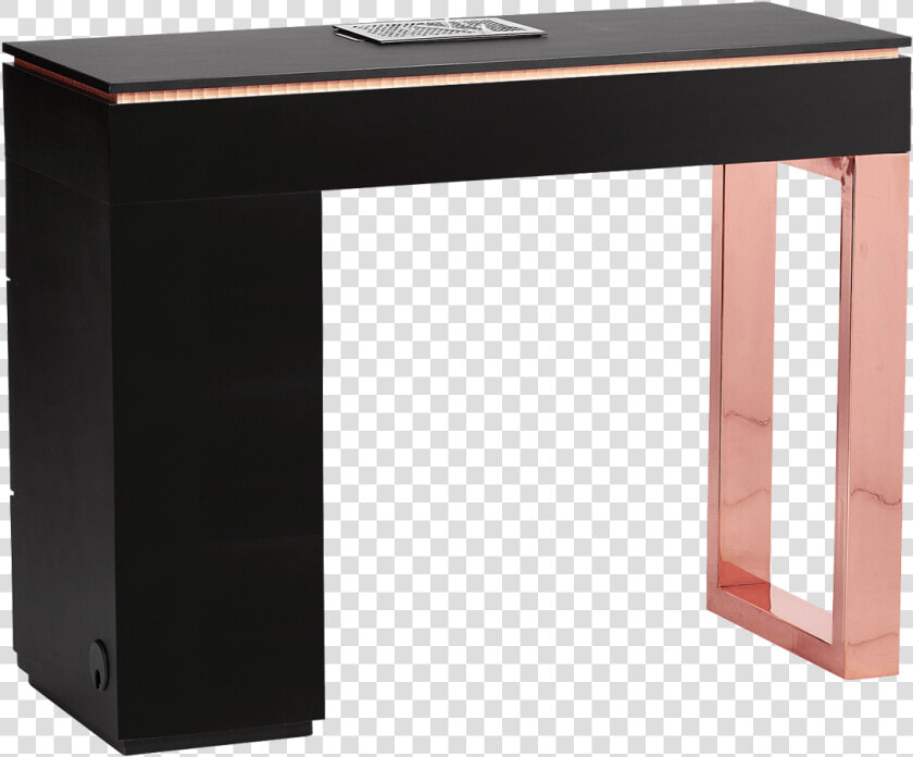 Rose Gold Table   Gold Manicure Table  HD Png DownloadTransparent PNG
