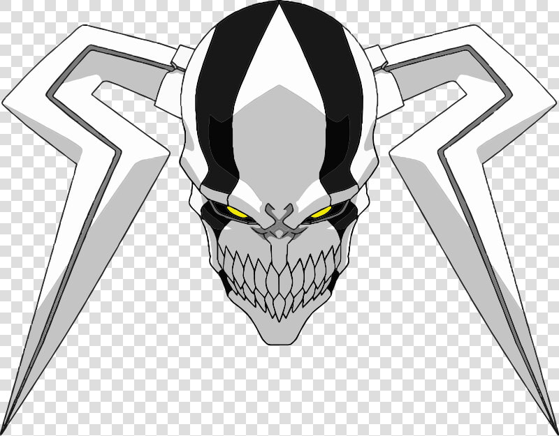 Ichigo Hollow Mask   Bleach Ichigo Hollow Mask Drawing  HD Png DownloadTransparent PNG