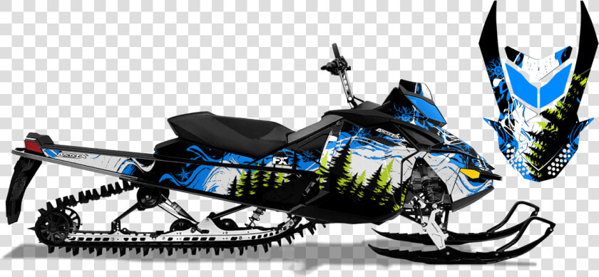 White Ski Doo Summit Wrap  HD Png DownloadTransparent PNG