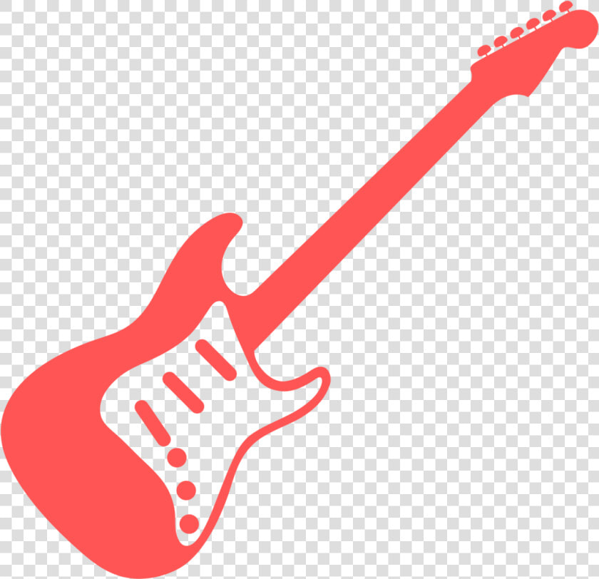 Improve Your Guitar Playing In A Few Lessons   Silhouette Electric Guitar Png  Transparent PngTransparent PNG