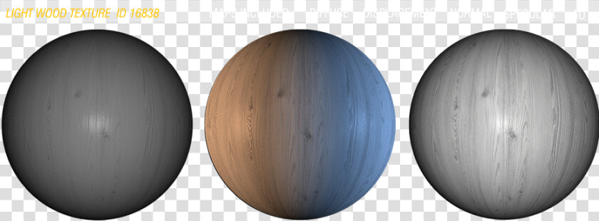 Larch Light Wood Fine Texture Seamless Maps Demo   Sphere  HD Png DownloadTransparent PNG