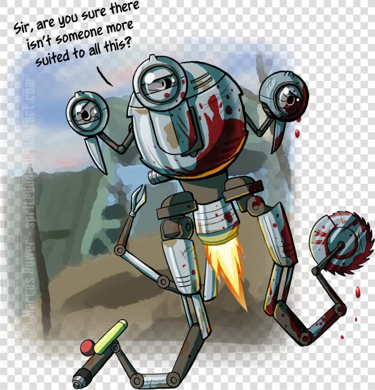 Fallout 4 Codsworth Fanart  HD Png DownloadTransparent PNG