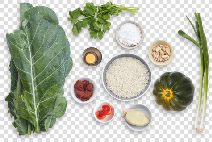 Stuffed Squash  amp  Spicy Red Curry With Collard Greens   Superfood  HD Png DownloadTransparent PNG