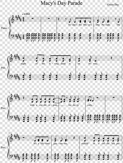 Gone Away Piano Notes  HD Png DownloadTransparent PNG