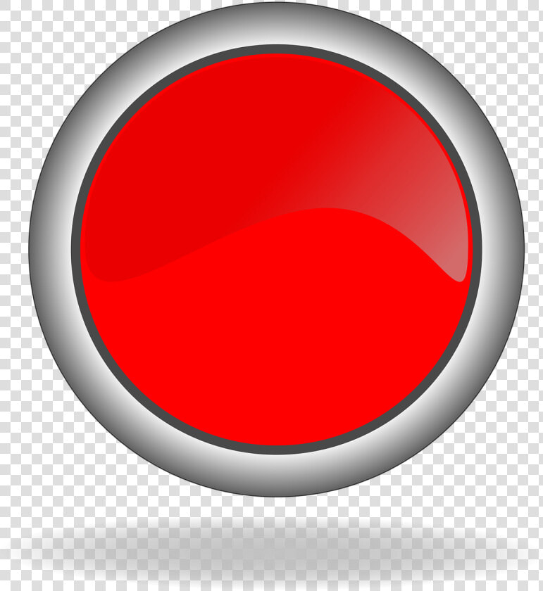 Red Button Icon Image Pixabay   Circle  HD Png DownloadTransparent PNG