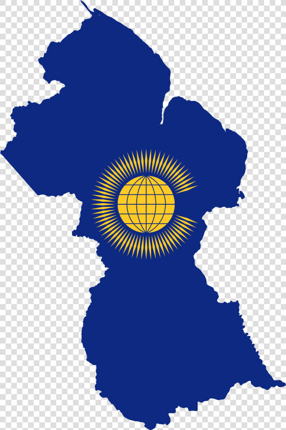 Flag Map Of Guyana  HD Png DownloadTransparent PNG
