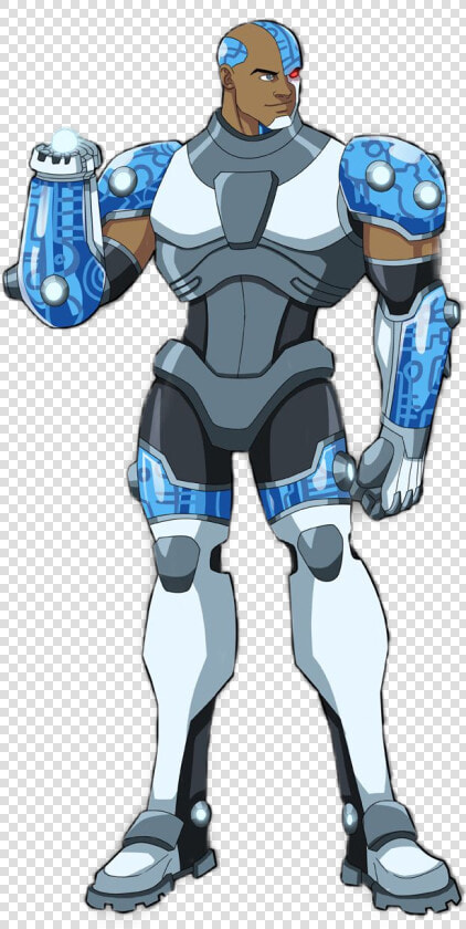 Transparent Cyborg Teen Titans Png   Cyborg Teen Titans Original  Png DownloadTransparent PNG
