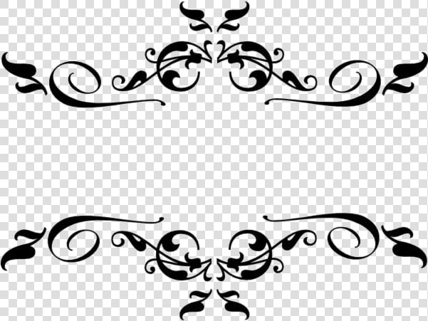 Fancy Swirl Design Png Transparent Images   Decorative Elements Clip Art  Png DownloadTransparent PNG