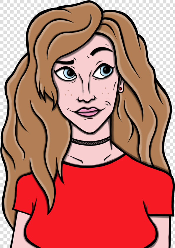 Just A Self Portrait I Did With Heavy Reference Copying   Cartoon  HD Png DownloadTransparent PNG