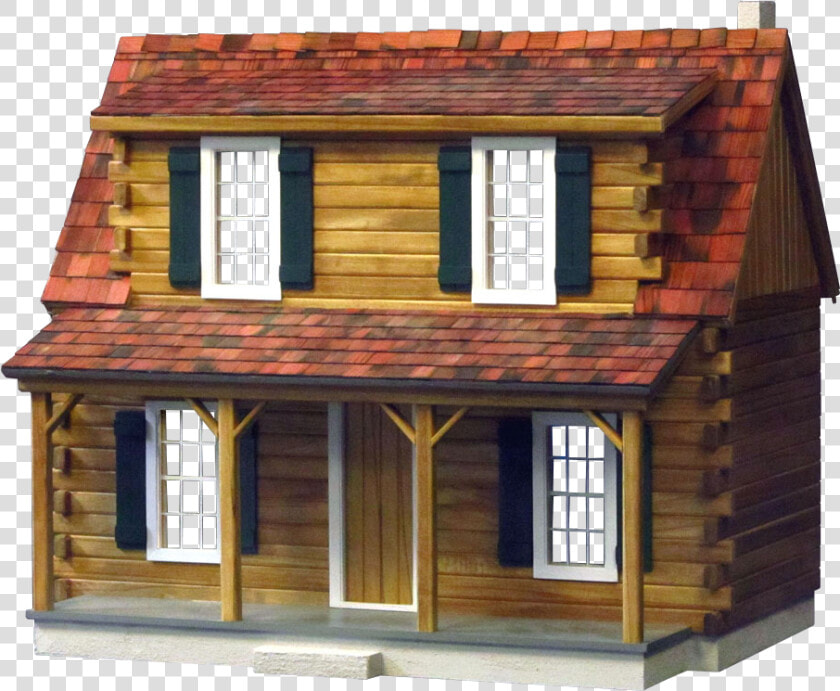 Miniature Dollhouse Log Cabins  HD Png DownloadTransparent PNG