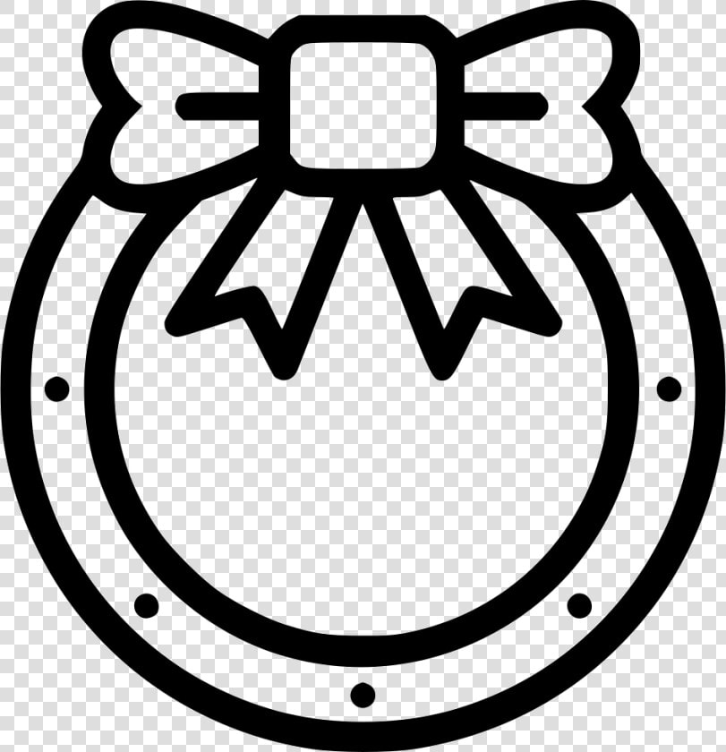 Wreath   Gift Card Pic Black And White  HD Png DownloadTransparent PNG