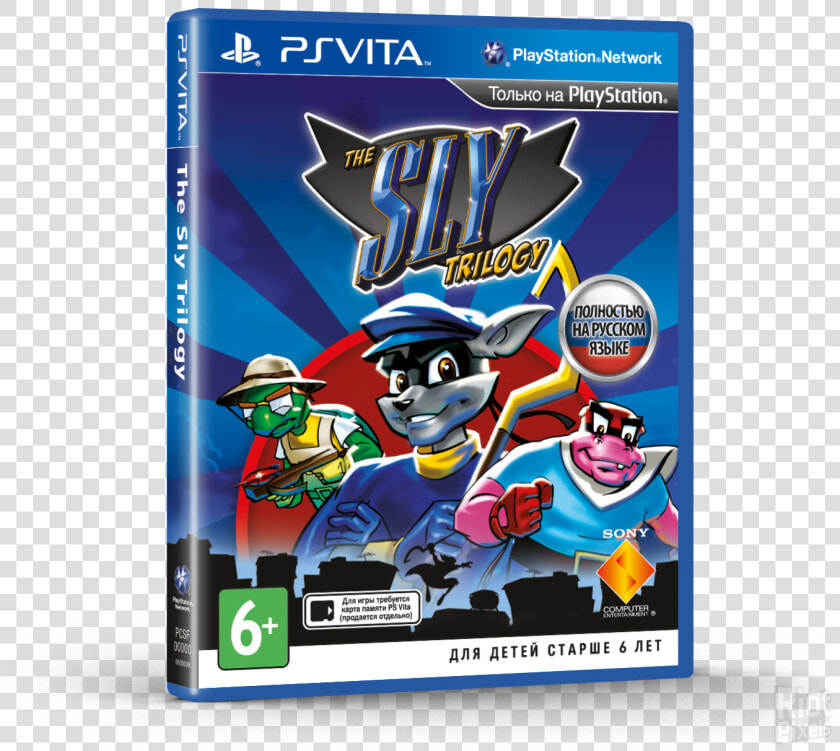 Sly Trilogy Ps Vita  HD Png DownloadTransparent PNG