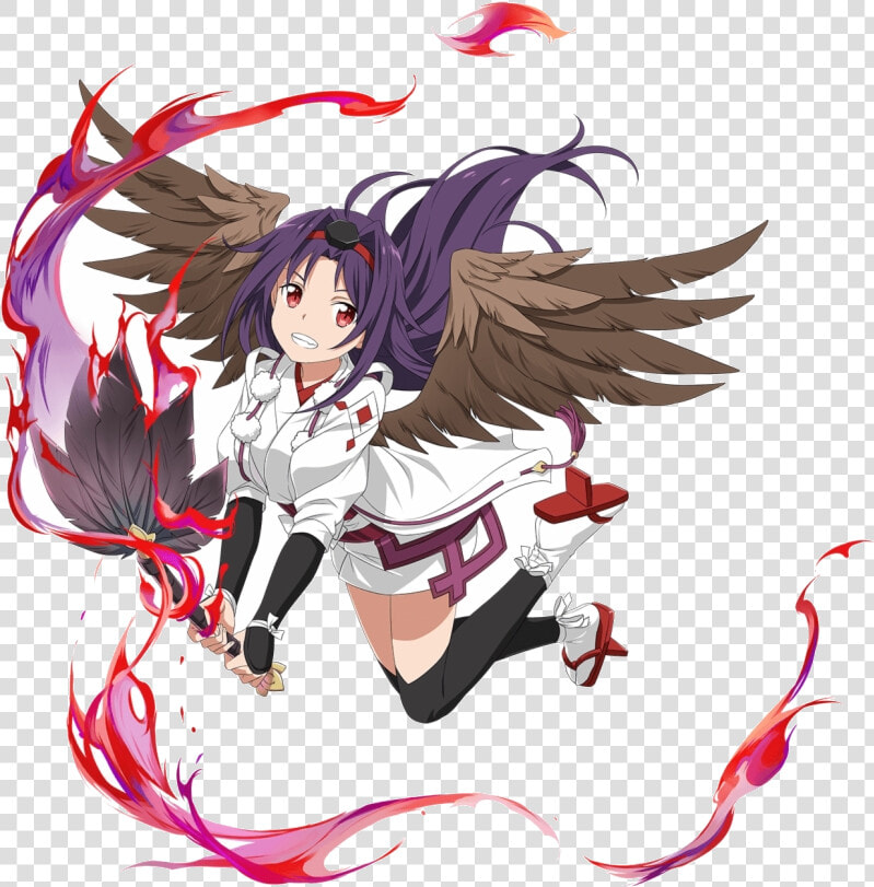 Sword Art Online Baleful Karasu Tengu Yuuki Sao Memory   Sword Art Online Memory Defrag All Yuuki  HD Png DownloadTransparent PNG