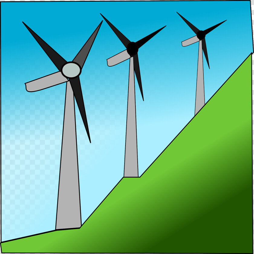 Windmills Wind Energy Renewable Free Picture   Clip Art Of Windmill  HD Png DownloadTransparent PNG