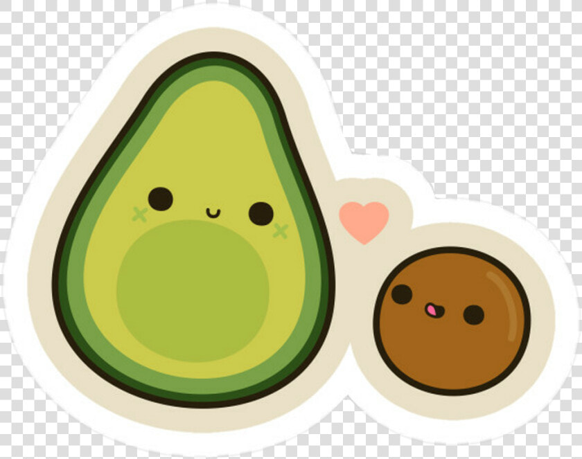 Cute Png Tumblr  cute Avocados  Hd Png Download   Cute Avocado Clipart  Transparent PngTransparent PNG