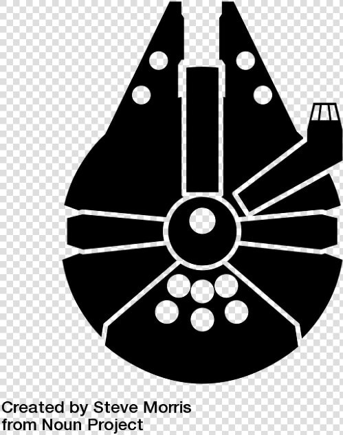 Starwars Clipart Millennium Falcon   Star Wars Millennium Falcon Clipart  HD Png DownloadTransparent PNG