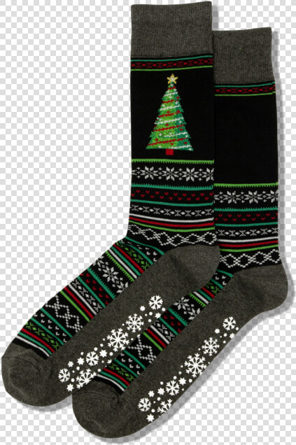 Men S Christmas Tree Crew Socks Class Slick Lazy   Hotsox  HD Png DownloadTransparent PNG