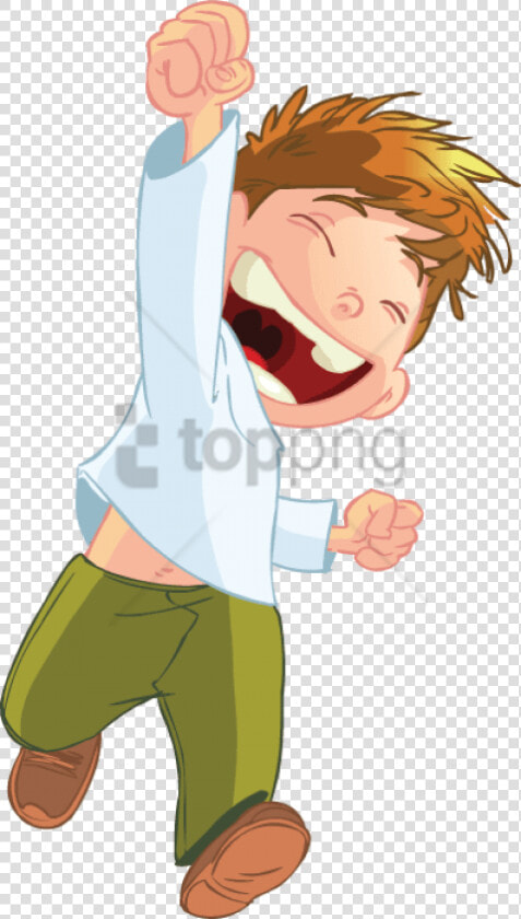 Free Png Collection Of Four Smiling Kids Cartoon Comic   Cartoon Kid Png  Transparent PngTransparent PNG