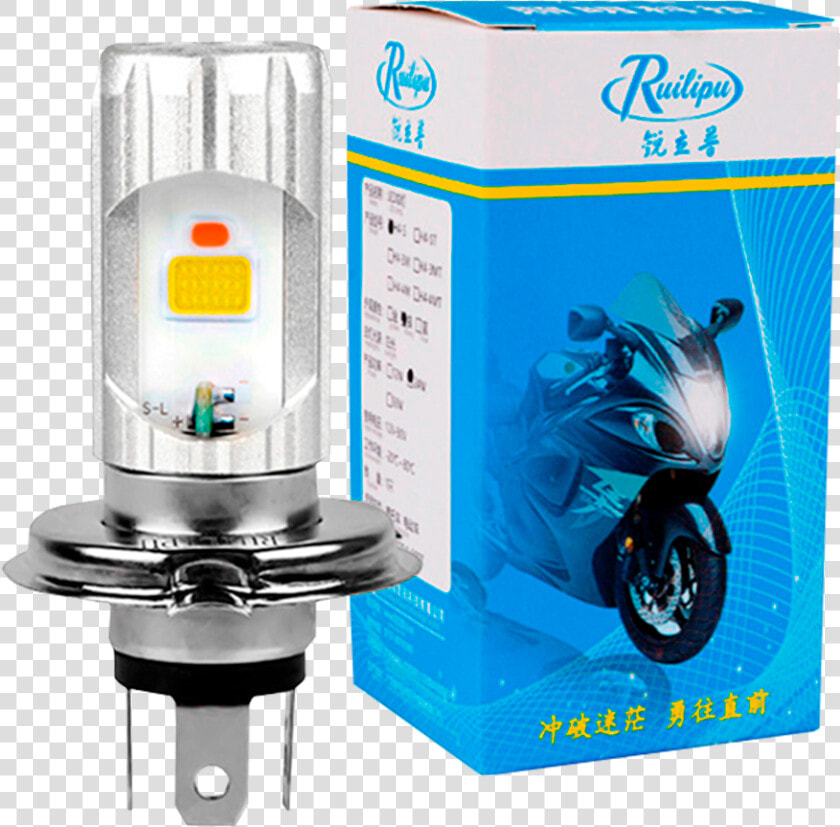 Bombillo Led H4 Para Motos   Headlamp  HD Png DownloadTransparent PNG