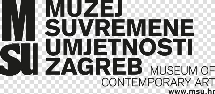 Muzej Suvremene Umjetnosti Zagreb Logo  HD Png DownloadTransparent PNG