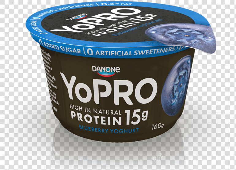 Danone Yopro Blueberry  HD Png DownloadTransparent PNG