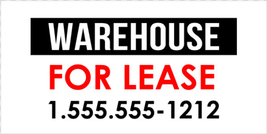 Warehouse For Lease Banner  HD Png DownloadTransparent PNG