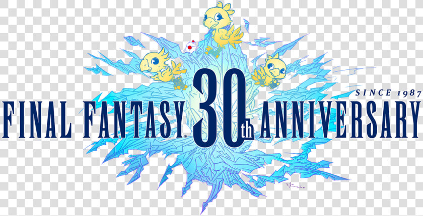 Final Fantasy 30th Anniversary  HD Png DownloadTransparent PNG