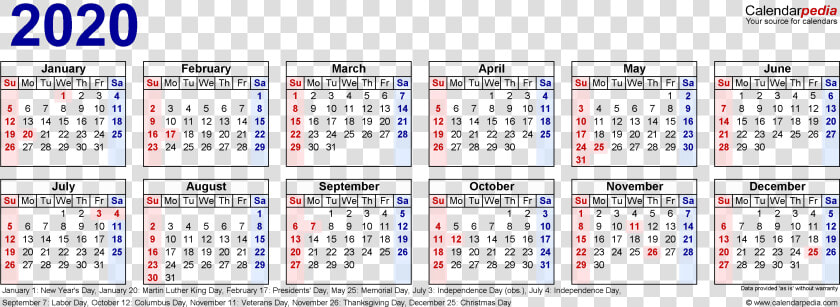 2020 Calendar Png Transparent Image   Uk Calendar 2020 Printable  Png DownloadTransparent PNG