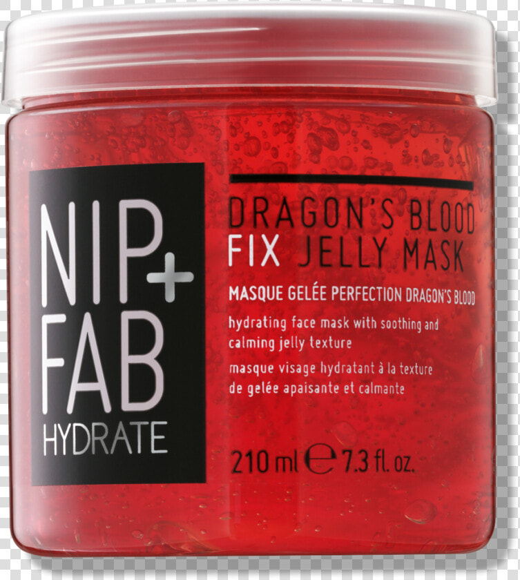 Dragon S Blood Fix Jelly Mask   Nip And Fab Glycolic Jelly Mask Review  HD Png DownloadTransparent PNG