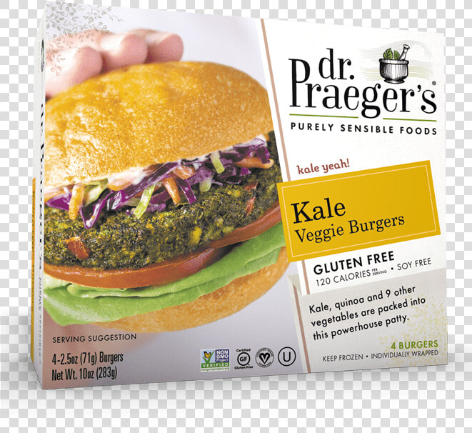 Praeger S Kale Veggie Burgers   Dr Praeger  39 s Veggie Burgers  HD Png DownloadTransparent PNG