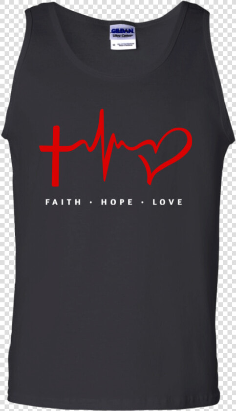Faith Hope Love Gildan Cotton Tank Top Class   Help More Bees Plant More Trees Clean  HD Png DownloadTransparent PNG