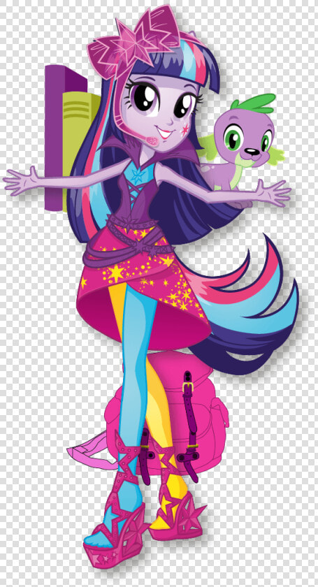 Twilight Sparkle Rainbow Rocks Character Bio Art   Twilight Sparkle Equestrial Girls  HD Png DownloadTransparent PNG