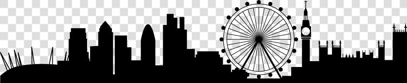 For Longer Distances Please Contact Us London Skyline   London Skyline Silhouette Hd  HD Png DownloadTransparent PNG