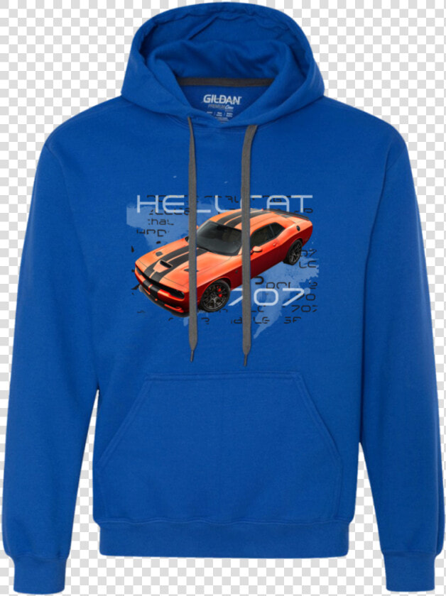 Clip Art Dodge Challenger Hellcat 707 Hoodie   Hoodie  HD Png DownloadTransparent PNG