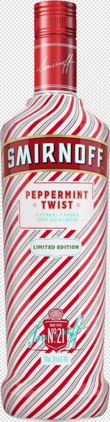 Smirnoff Peppermint Twist Vodka 700ml   Smirnoff Vodka Peppermint Twist  HD Png DownloadTransparent PNG