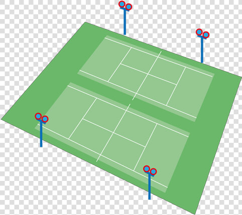 Tennis Court Light Positions  HD Png DownloadTransparent PNG
