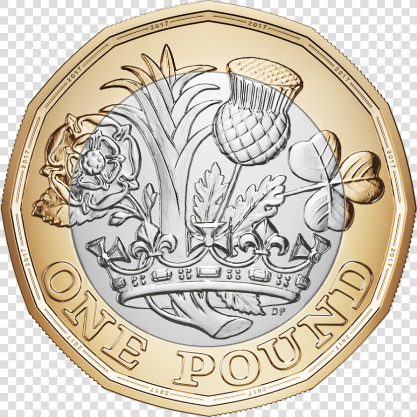 1 Pound Coin  HD Png DownloadTransparent PNG