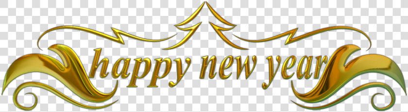 Happy New Year Text   Happy New Year Picsart  HD Png DownloadTransparent PNG
