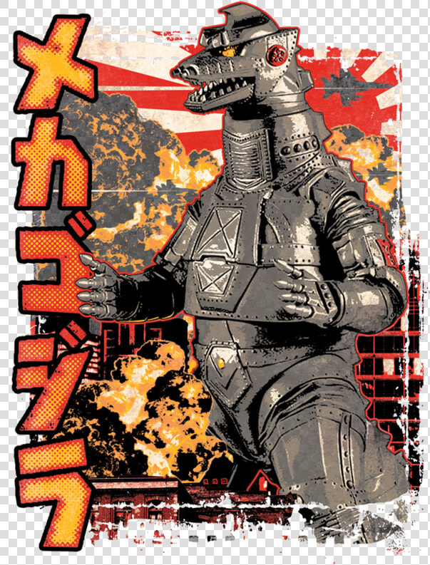 Mechagodzilla Shirt  HD Png DownloadTransparent PNG