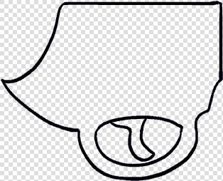 How To Draw Cartoon Revolver   Line Art  HD Png DownloadTransparent PNG