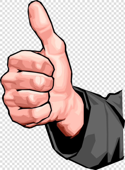 Vector Illustration Of Nonverbal Communication Hand   Success Hand Image Png  Transparent PngTransparent PNG