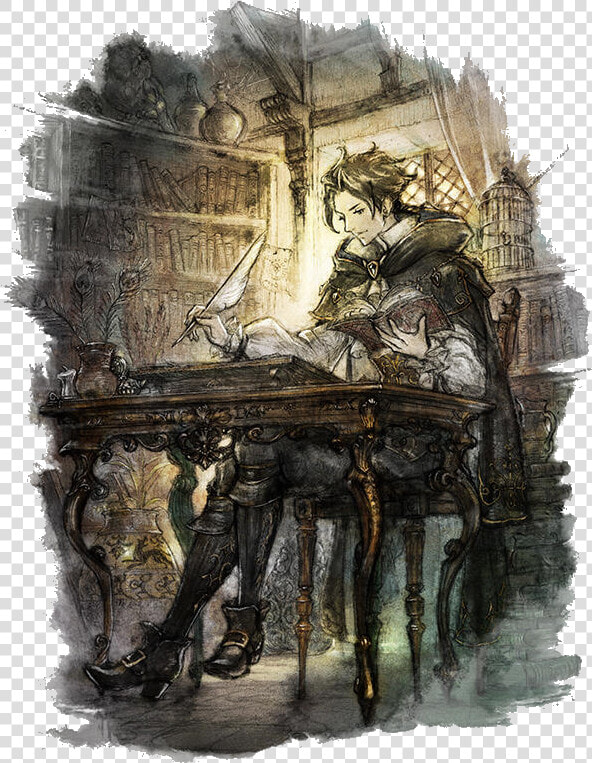 Cyrus Albright   Cyrus Albright Octopath Traveler  HD Png DownloadTransparent PNG