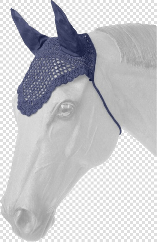 Crocheted Horse Fly Veil With Ears   Mustang Horse  HD Png DownloadTransparent PNG