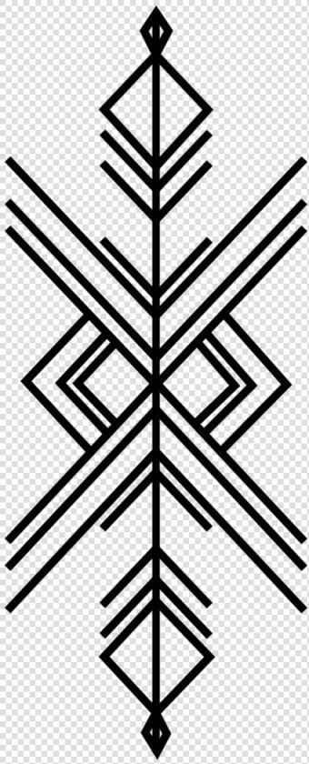 Geometry Tattoo Transparent Background Png   Transparent Small Tattoo Png  Png DownloadTransparent PNG