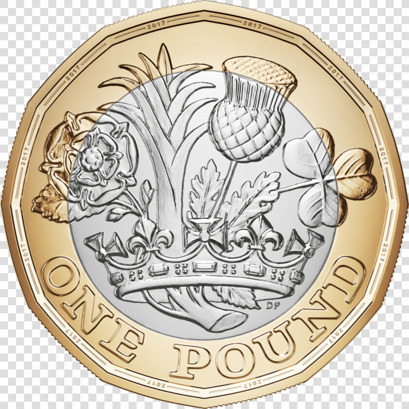 New 1 Pound Coin  HD Png DownloadTransparent PNG